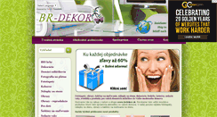 Desktop Screenshot of brdekor.sk