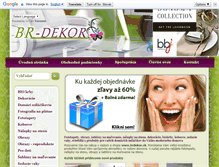 Tablet Screenshot of brdekor.sk
